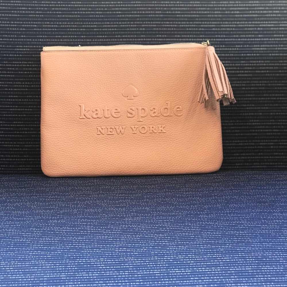 kate spade large tassel pouch